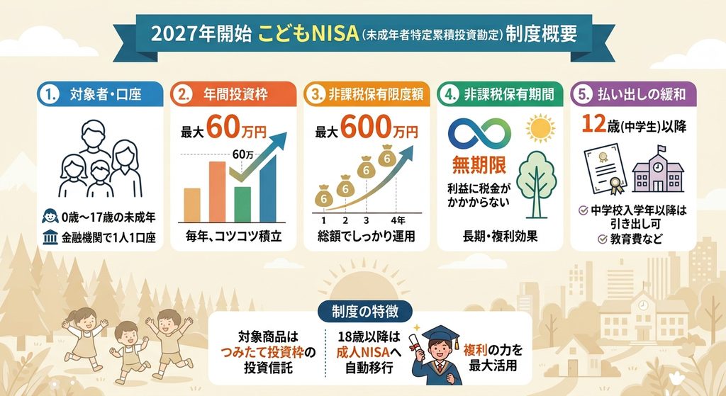こどもNISAの概要